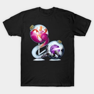 Lesbian And Ace Pride Potion T-Shirt